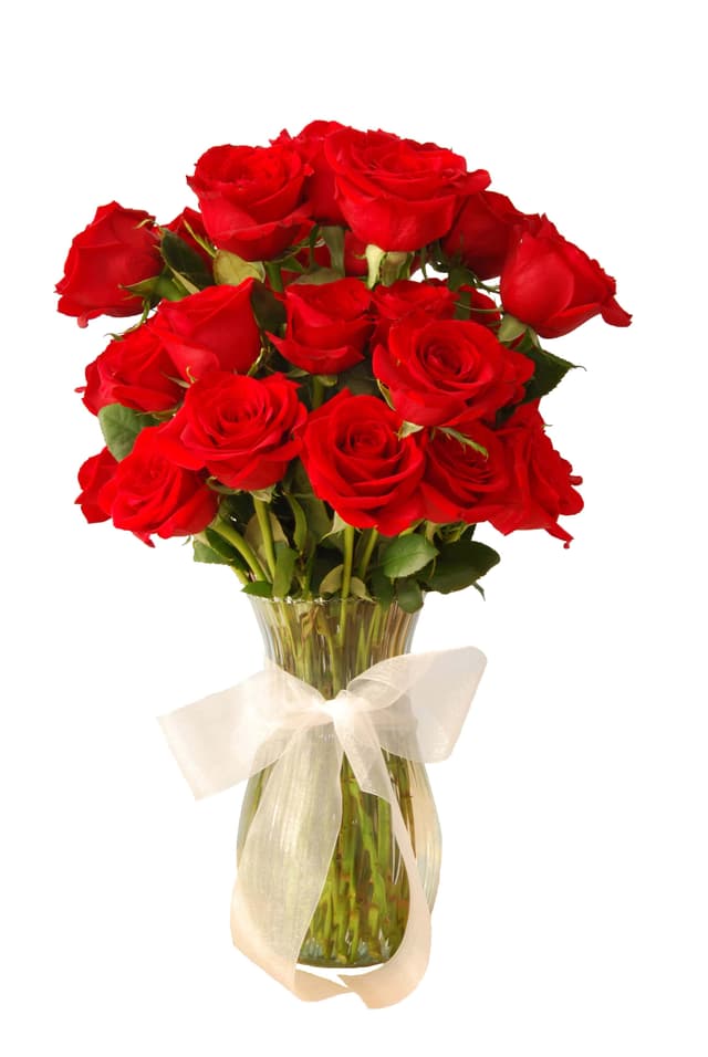 2 Dozen Red Roses